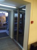 Iebūvētais skapis alumīnija profilā 